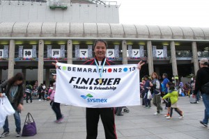 神戸マラソン、完走！